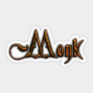 Monk Sticker